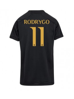 Ženski Nogometna dresi replika Real Madrid Rodrygo Goes #11 Tretji 2023-24 Kratek rokav